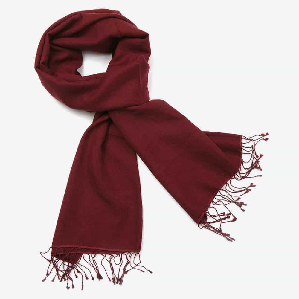 Hand-Knitted Wool Scarf